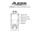 Alesis PRO TRACK Bedienungsanleitung