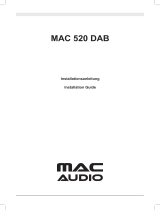 MAC Audio 520 DAB Installationsanleitung