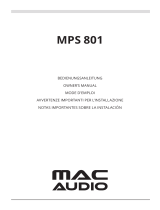 MAC Audio MPS 801 Benutzerhandbuch