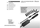 Vivanco UNIVERSAL CAR AIRPLANE NOTEBOOK VOLTAGE CONVERTER Bedienungsanleitung