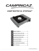 Campingaz CAMP’BISTRO XL STOPGAZ Bedienungsanleitung