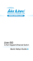 Air Live LIVE-5G Bedienungsanleitung