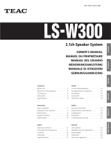 TEAC LS-W300 Benutzerhandbuch