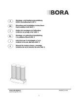bora UUE 3 Mounting And Installation Instructions Manual