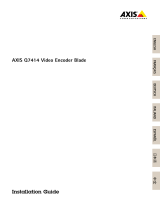 Axis Q7414 Benutzerhandbuch