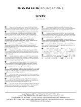 Sanus SFV49 Black Benutzerhandbuch