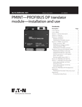 Eaton PMINT Installation and Use Manual