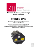 RTI NEO ONE Benutzerhandbuch