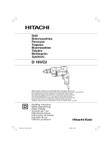 Hitachi d10vc2 Bedienungsanleitung