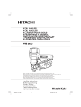 Hitachi VH650 - Fencing Nailer, Full Head Benutzerhandbuch