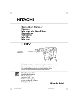 Hitachi H25PV Bedienungsanleitung