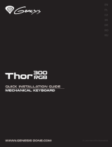 Genesis Thor RGB 300 Quick Installation Manual