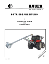 Bauer Tractor TURBOMIX MTXH Operating Instructions Manual