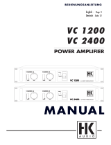 HK Audio VX 2402 Benutzerhandbuch