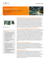 Broadcom MegaRAID SAS 9271-4i Produktübersicht Spezifikation