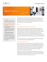 Broadcom MegaRAID Release4.4 Produktübersicht Spezifikation
