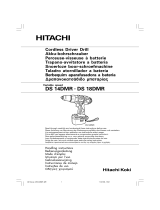 Hitachi Koki ds 18dmr Benutzerhandbuch