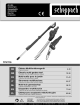 Scheppach TPX710 Benutzerhandbuch