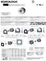 Datalogic ENC58-S06-PROG Series Mounting instructions