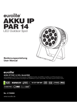 EuroLite AKKU IP PAR 14 Benutzerhandbuch