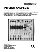 HQ Power PROMIX1212E Benutzerhandbuch