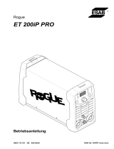 ESAB Rogue ET 200iP PRO Benutzerhandbuch