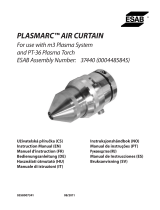 ESAB PLASMARC™ Air Curtain Benutzerhandbuch