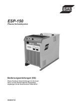 ESAB ESP-150 Plasma Cutting System Benutzerhandbuch