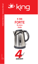 King K 596 FORTE Benutzerhandbuch