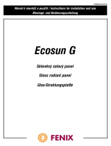 Fenix Ecosun G 300 Instructions For Installation And Use Manual