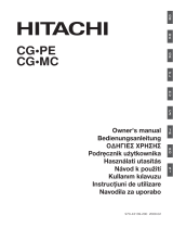 Hitachi CG-MC Bedienungsanleitung