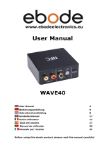 Ebode WAVE40 Benutzerhandbuch