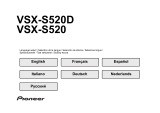 Pioneer VSX-S520D Bedienungsanleitung