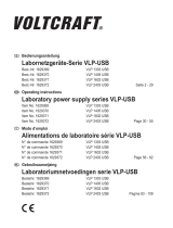 VOLTCRAFT VLP 2403 USB Operating Instructions Manual