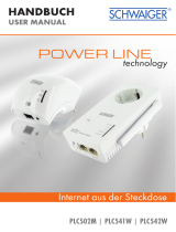 Schwaiger PowerLine PLC542W Benutzerhandbuch