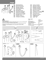 Hager ZY MS Series Mounting instructions