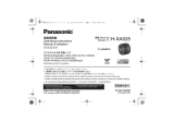 Panasonic HXA025PP Bedienungsanleitung