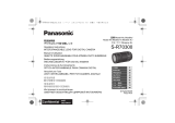 Panasonic SR70300GC Bedienungsanleitung