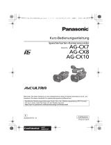 Panasonic AGCX8E Bedienungsanleitung