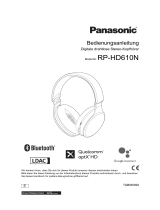 Panasonic RPHD610NE Bedienungsanleitung
