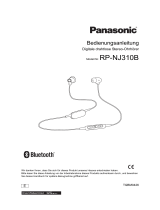 Panasonic RPHTX20BE Bedienungsanleitung
