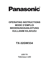 Panasonic TX32GW334 Bedienungsanleitung