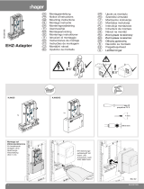 Hager EHZ-Adapter Mounting instructions
