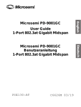 Microsemi POE130-AT Sery Benutzerhandbuch