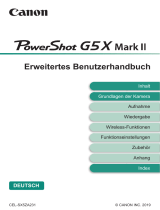 Canon PowerShot G5 X Mark II Benutzerhandbuch