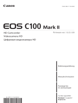 Canon EOS C100 Mark II Bedienungsanleitung
