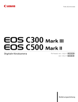 Canon EOS C300 Mark III Bedienungsanleitung