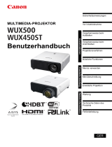 Canon XEED WUX450ST Benutzerhandbuch