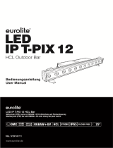 EuroLite LED IP T-PIX 12 HCL Bar Benutzerhandbuch