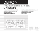 Denon DN-D6000 Bedienungsanleitung